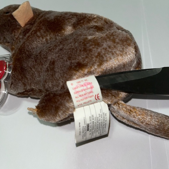 Tiptoe - Ty Beanie Babies - Vintage Collection 99 w/ Errors - Hologram Tush Tag - Picture 4 of 5